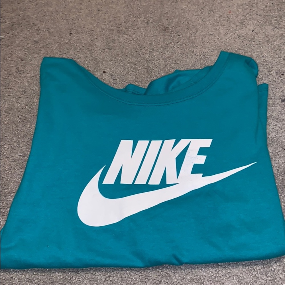 Nike turquoise shirt